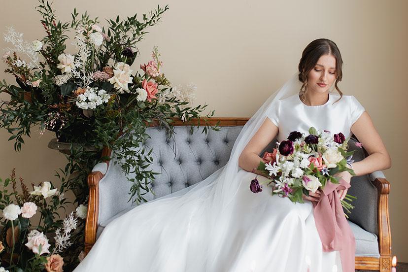 Wedding florist  Styled Shoot